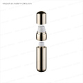 Winpack UV Coating Shiny Gold Airless Bottle with Gold Pump 20ml 30ml